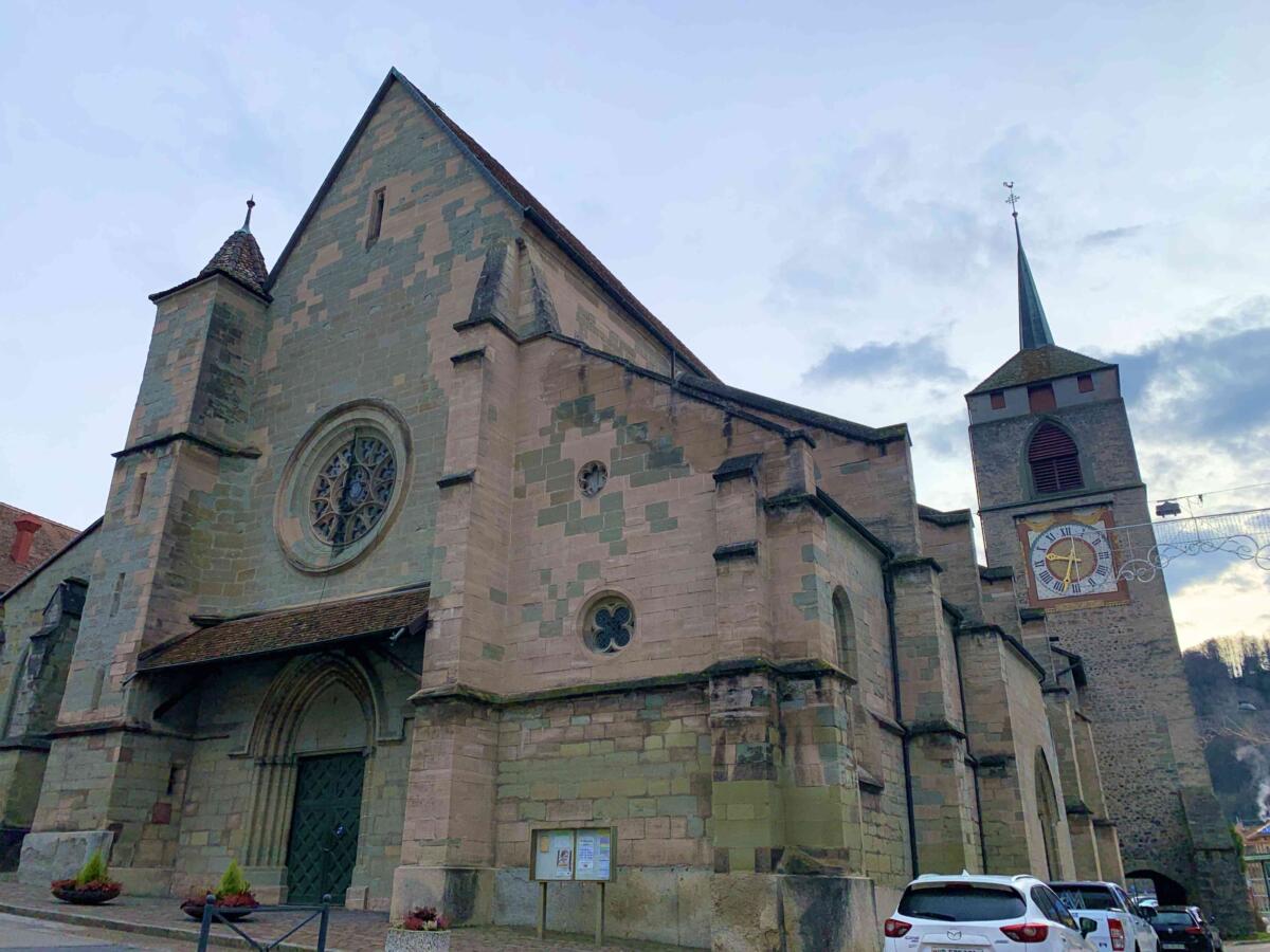 Clocher du Temple St-Etienne de Moudon